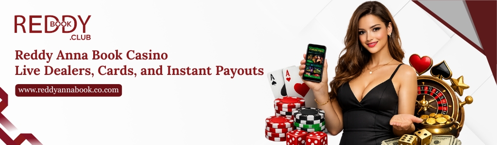Reddy Anna Book Casino Live Dealers, Cards, and Instant Payouts